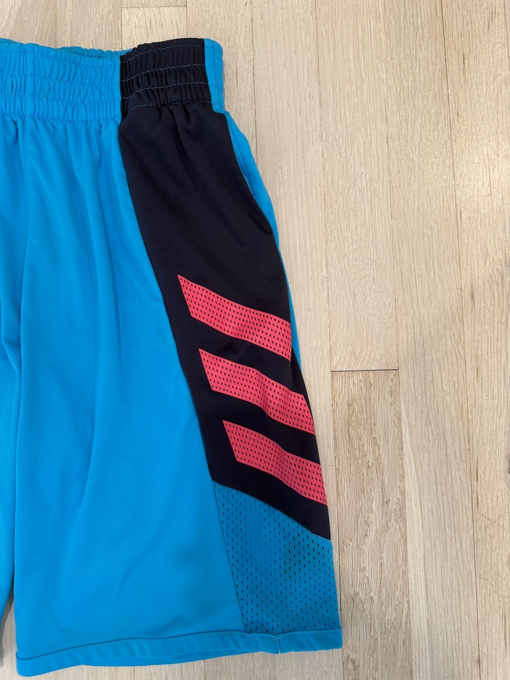 Adidas Pro Madness Shorts Turquoise Blue Men’s Size Small - Picture 2 of 6